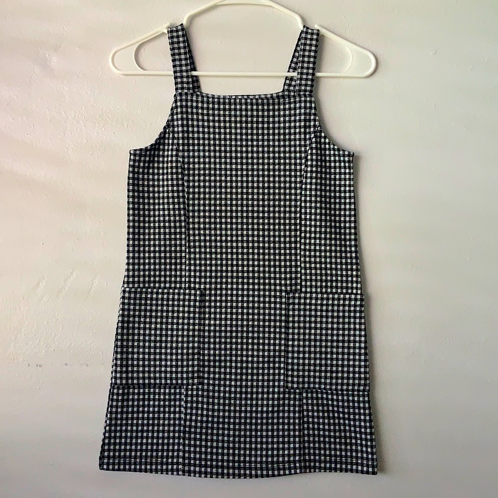H&M kids black and white dress